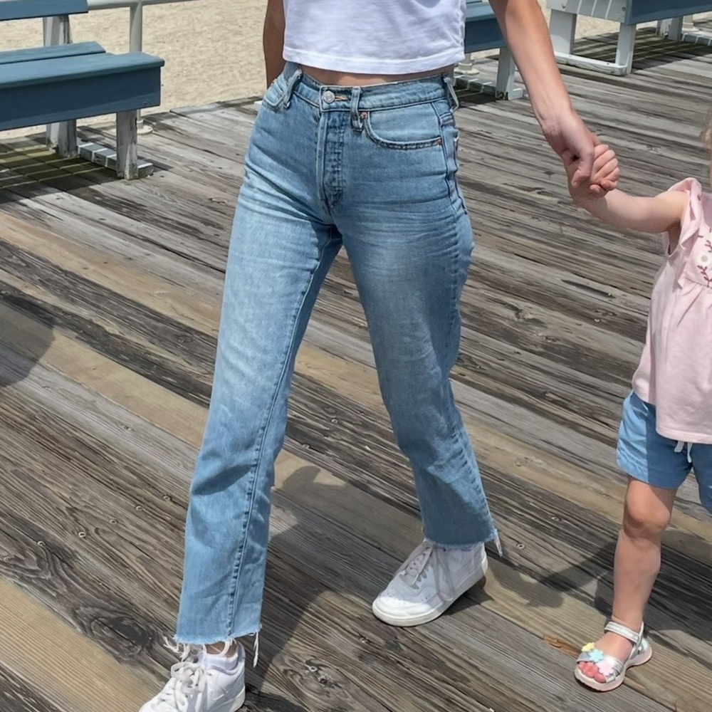 Urban Outfitter’s BDG Vintage Light Wash Slim Straight Jeans